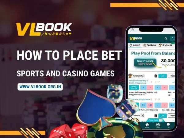 How to place bet on VL Book